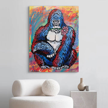 Gorilla Is Inspired (Original Painting)
