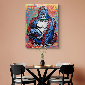 Gorilla Is Inspired (Original Painting)