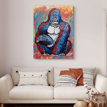 Gorilla Is Inspired (Original Painting)
