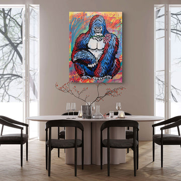 Gorilla Is Inspired (Original Painting)