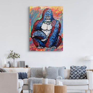 Gorilla Is Inspired (Original Painting)