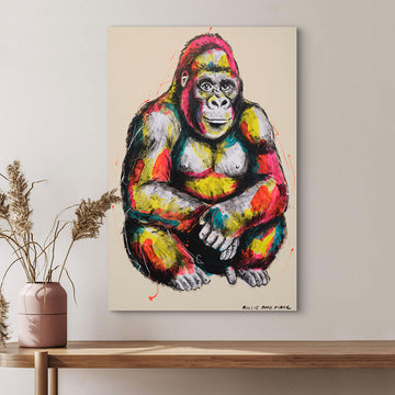 Gorilla Relaxing (Original Painting)