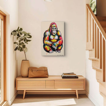 Gorilla Relaxing (Original Painting)