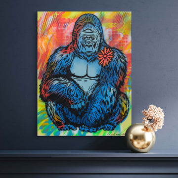 Gorilla is for Peace (Original Painting)