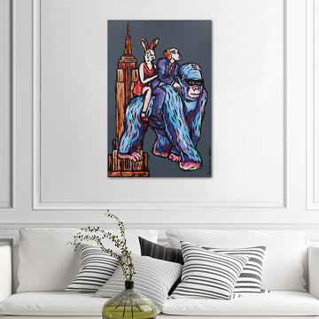 Gorilla Love NYC (Original Painting)