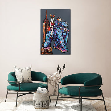 Gorilla Love NYC (Original Painting)