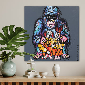 Gorilla Love (Original Painting)