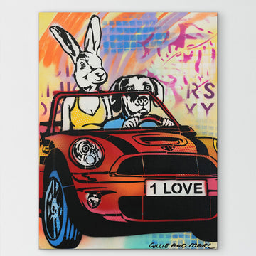 Hand in Hand Through Eternity (Original Painting)