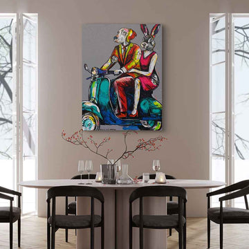 Happiness Is Riding (Original Painting)