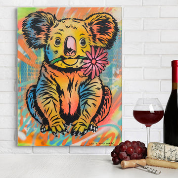Happy Koala (Original Painting)