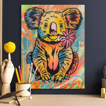 Happy Koala (Original Painting)