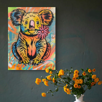 Happy Koala (Original Painting)