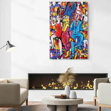 Happy Marge (Original Painting)