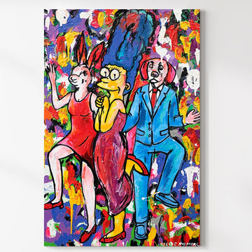 Happy Marge (Original Painting)