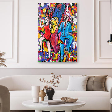 Happy Marge (Original Painting)