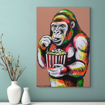He Loved Popcorn (Original Painting)