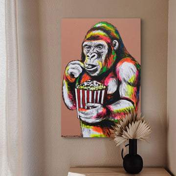 He Loved Popcorn (Original Painting)