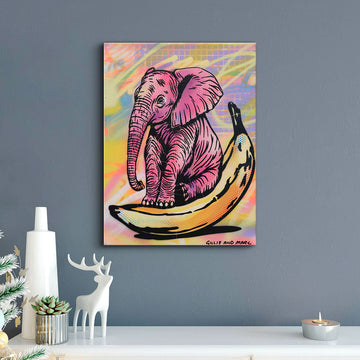 He Sat for Awhile (Original Painting)