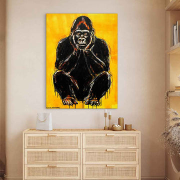 He Spoke Without Ever Saying a Word (Original Painting)