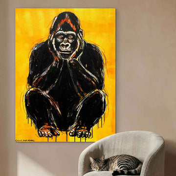He Spoke Without Ever Saying a Word (Original Painting)