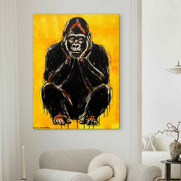 He Spoke Without Ever Saying a Word (Original Painting)