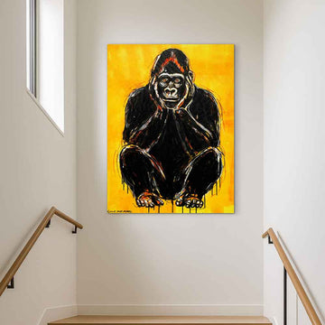 He Spoke Without Ever Saying a Word (Original Painting)