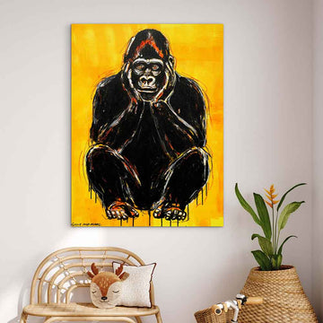 He Spoke Without Ever Saying a Word (Original Painting)