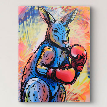 He Trained Everyday (Original Painting)