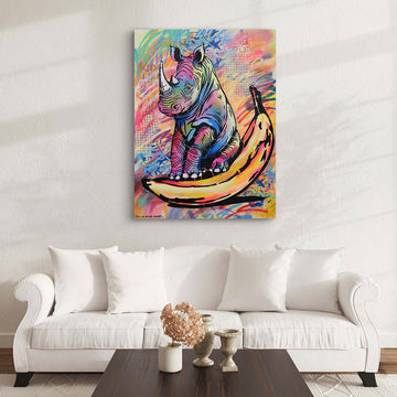 He Was Banana Crazy (Original Painting)