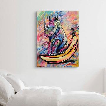 He Was Banana Crazy (Original Painting)