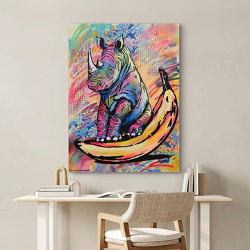 He Was Banana Crazy (Original Painting)
