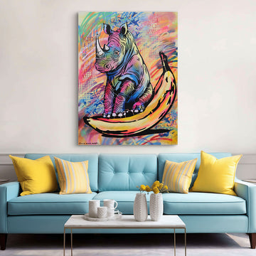 He Was Banana Crazy (Original Painting)