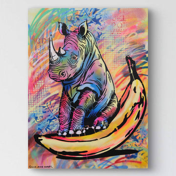 He Was Banana Crazy (Original Painting)