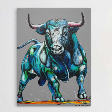 He Was Ready for Everything (Original Painting)