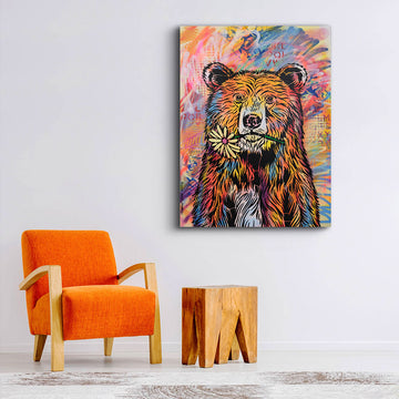 He Was a Spring Bear (Original Painting)