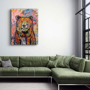 He Was a Spring Bear (Original Painting)