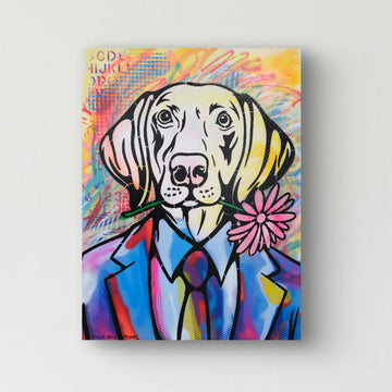 He Was a Spring Chicken (Original Painting)