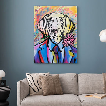 He Was a Spring Chicken (Original Painting)