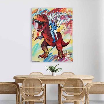 He Was From Another World (Original Painting)