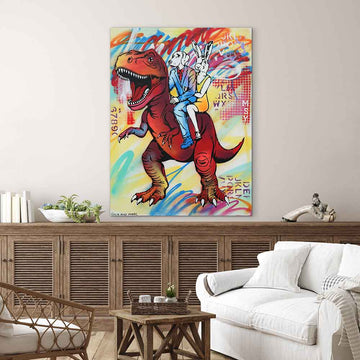 He Was From Another World (Original Painting)