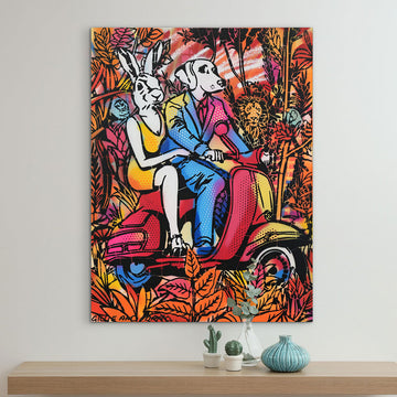 Hearts Aligned (Original Painting)