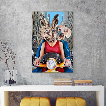 Here We Go Again (Original Painting)