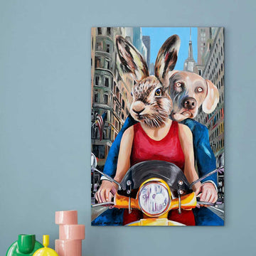 Here We Go Again (Original Painting)