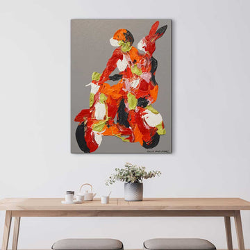 Holding You Close (Original Painting)