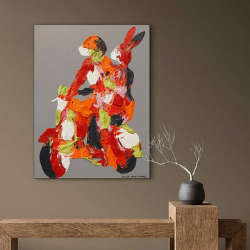 Holding You Close (Original Painting)