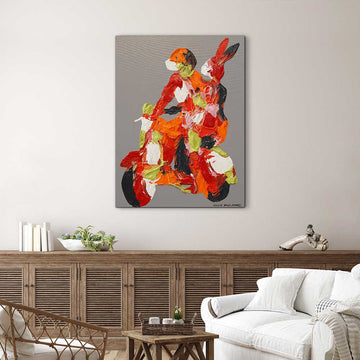 Holding You Close (Original Painting)