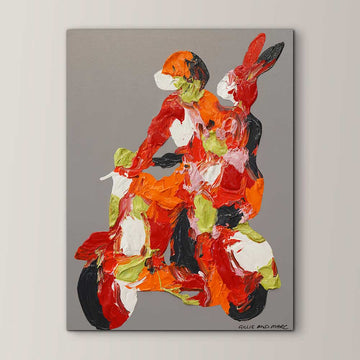 Holding You Close (Original Painting)