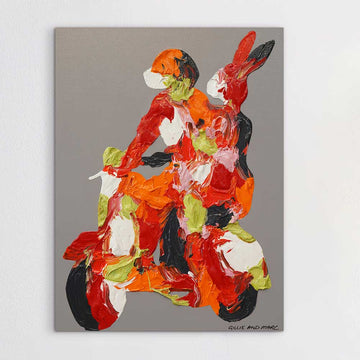 Holding You Close (Original Painting)