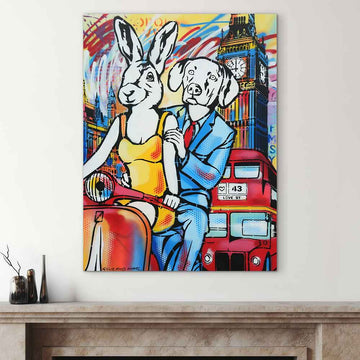 Holiday in London (Original Painting)