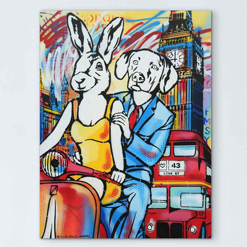 Holiday in London (Original Painting)